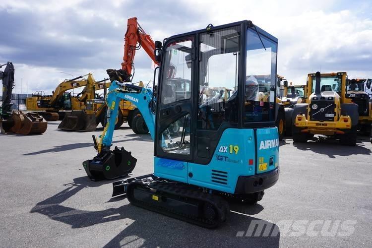 Airman AX19-7 Mini excavators < 7t (Mini diggers)