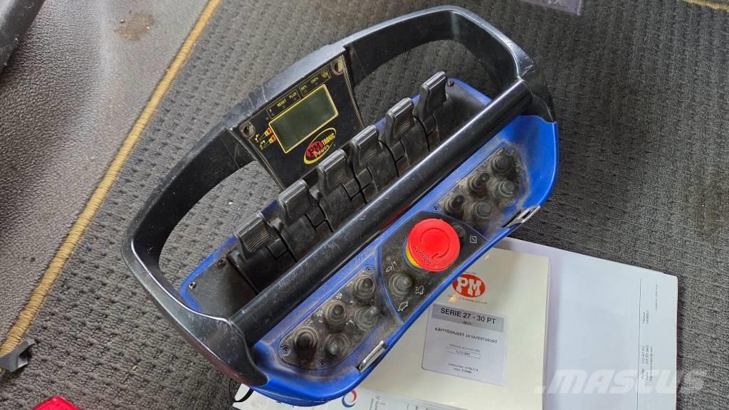 PM 30SP + JIB Loader cranes