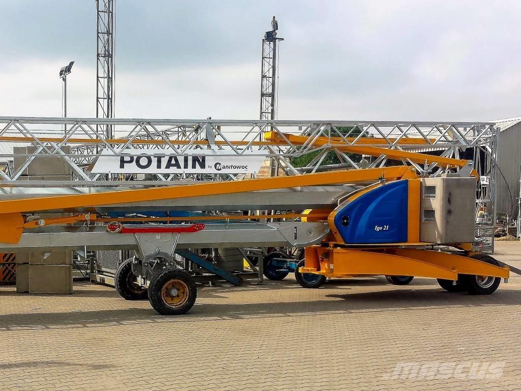 Potain IGO 21 Self-erecting cranes