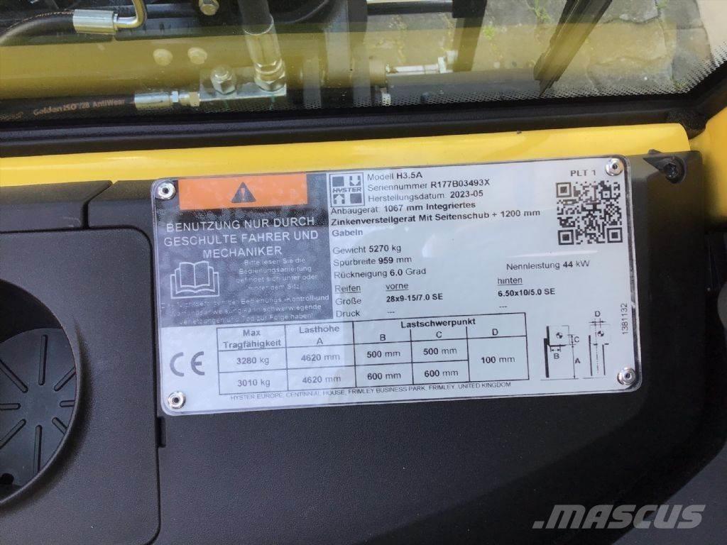 Hyster H 3.5 A Diesel trucks