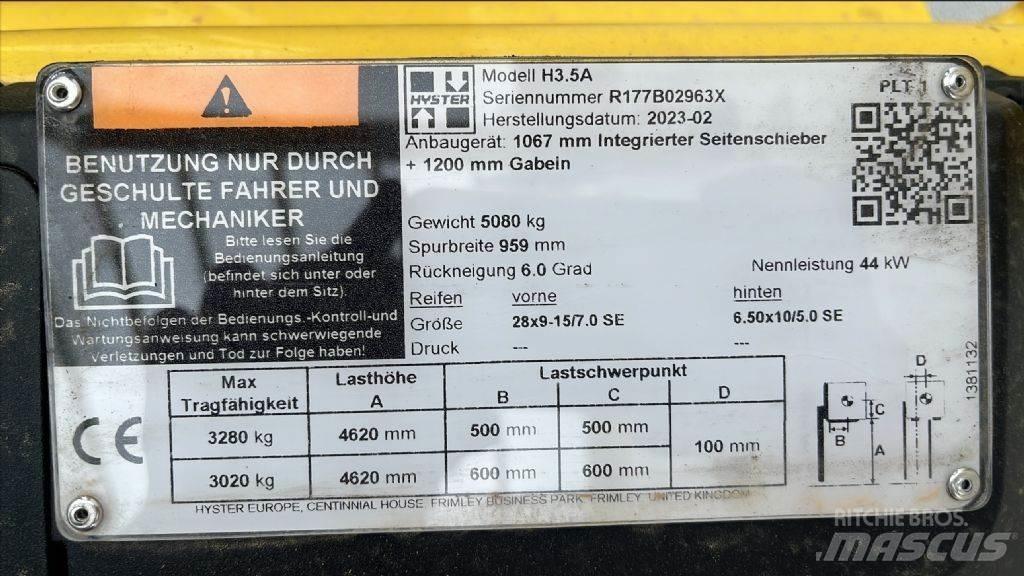 Hyster H 3.5 A Diesel trucks