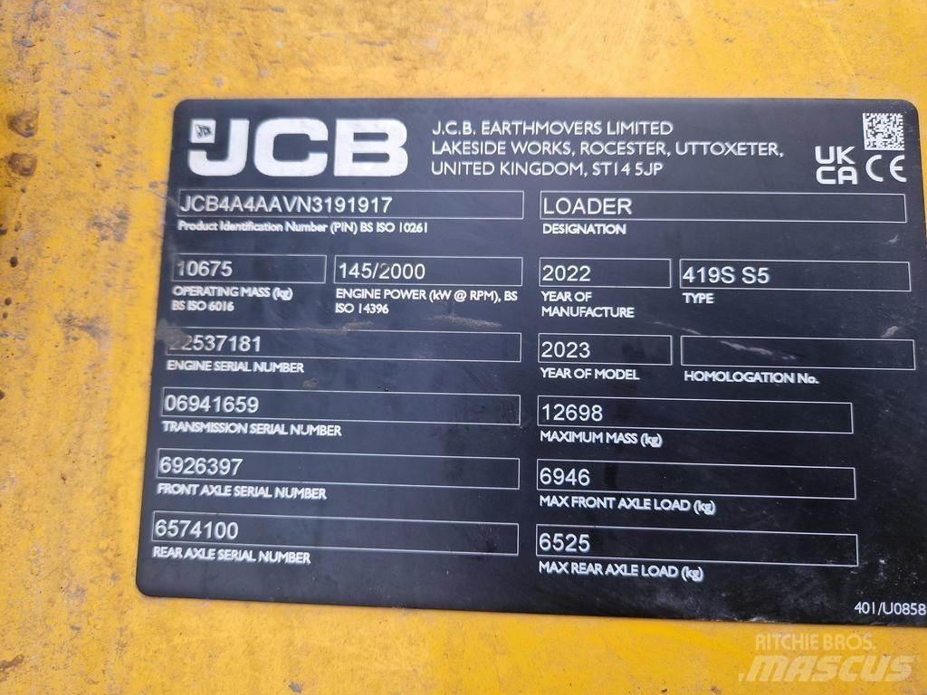JCB 419S Farm machinery