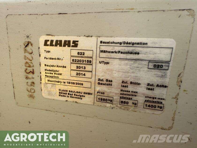 CLAAS DISCO 3050 TRC Tractors