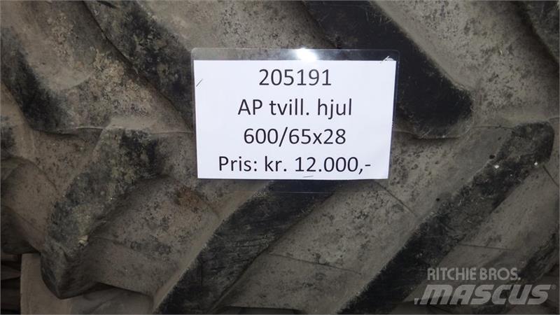 AP 600/65R28 Tyres, wheels and rims
