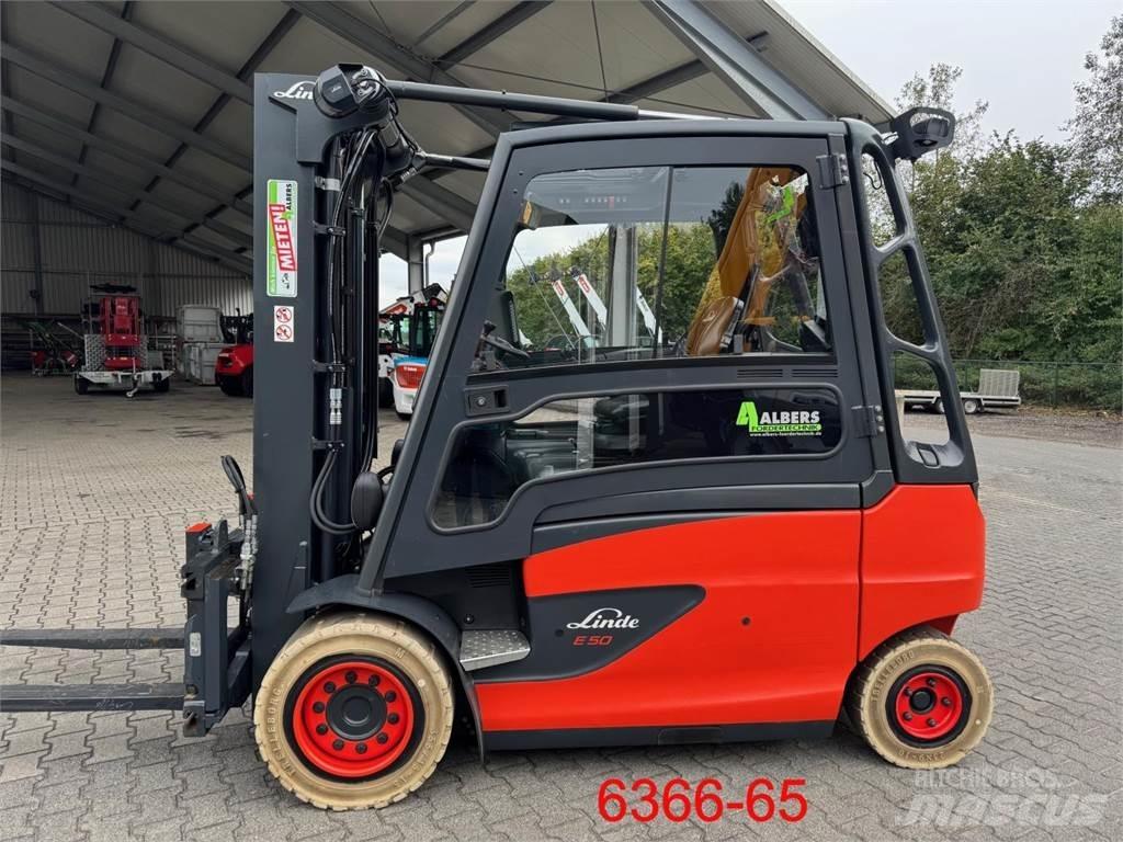 Linde E 50 HL - 01 / 600 Electric forklift trucks