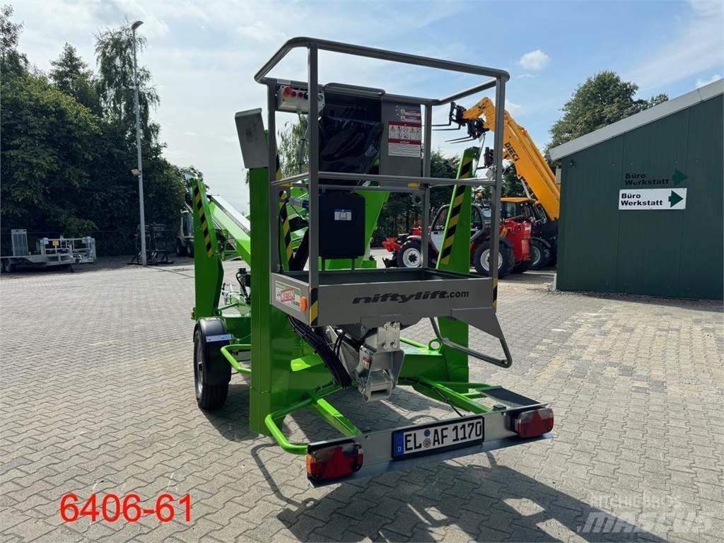 Niftylift 170 TE Trailer mounted platforms