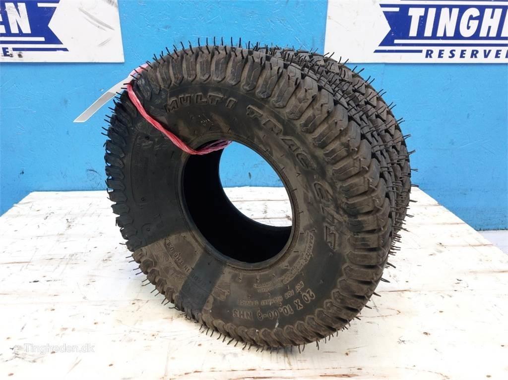  8 20x10.00-8 Tyres, wheels and rims