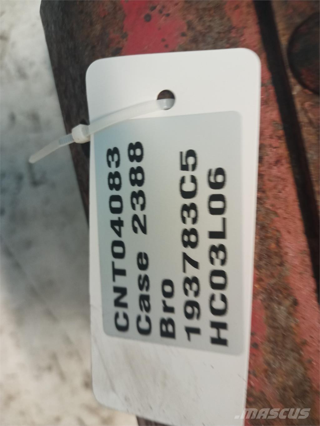 CASE 2388 Combine harvester accessories