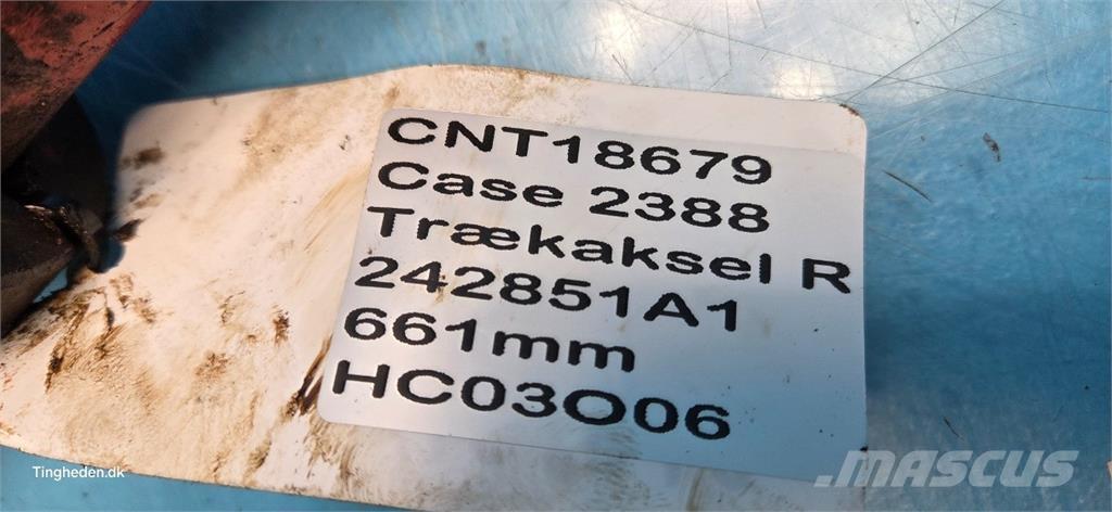 CASE 2388 Combine harvester accessories