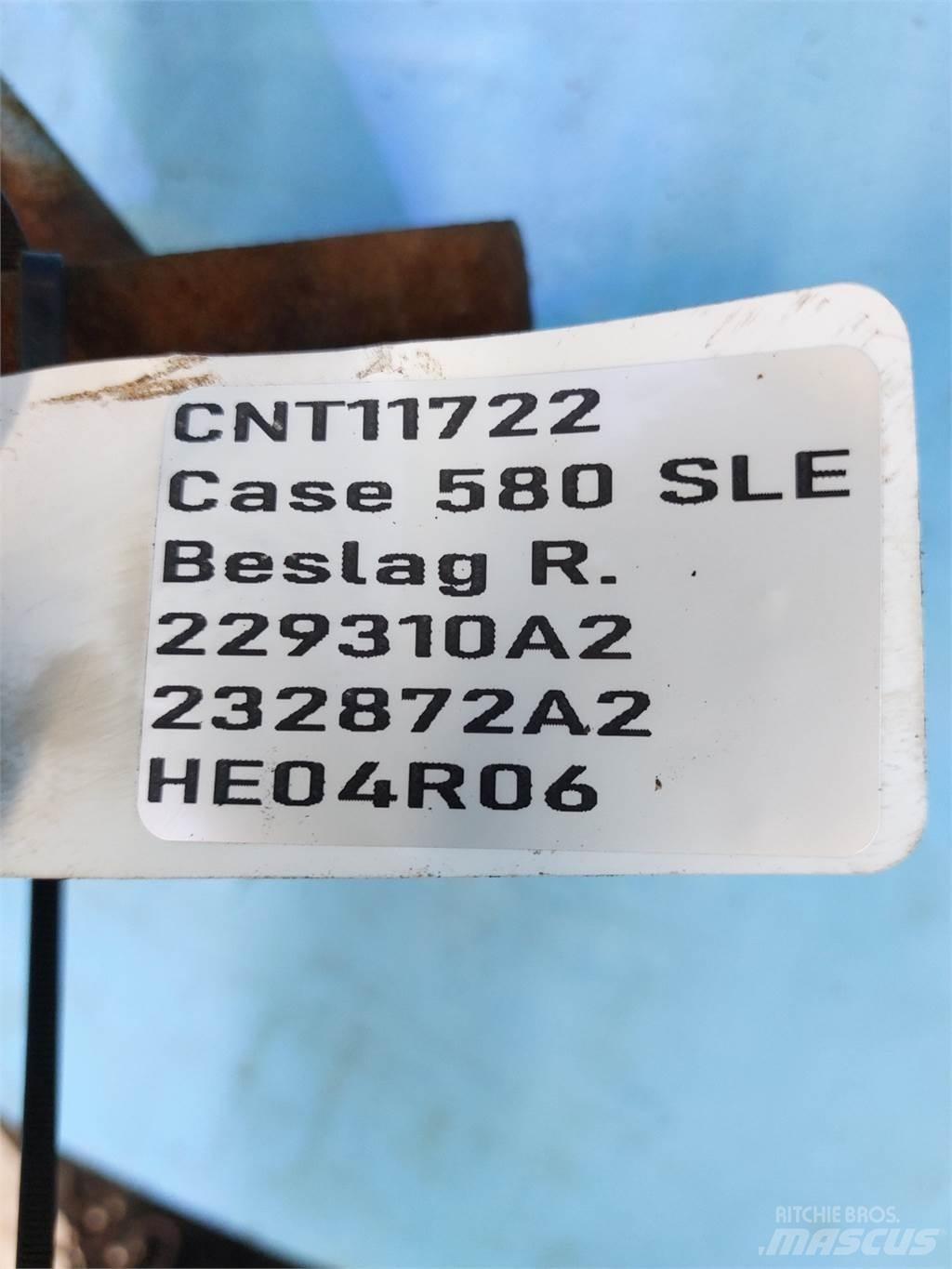 CASE 580 SLE Screening buckets