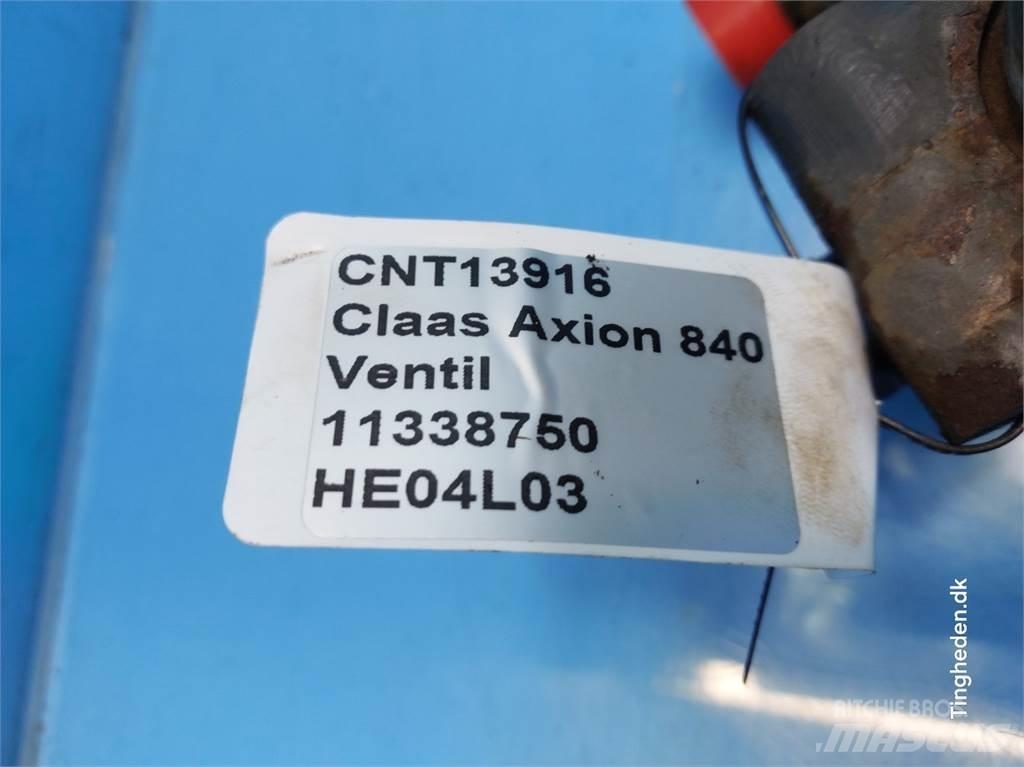 CLAAS Axion 840 Hydraulics