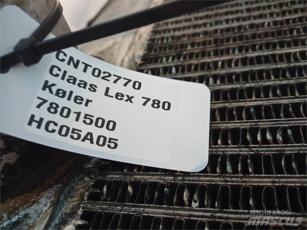 CLAAS Lexion 780 Radiators