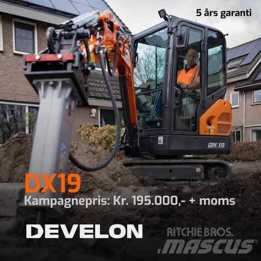 Develon DX19-7 Mini excavators < 7t (Mini diggers)