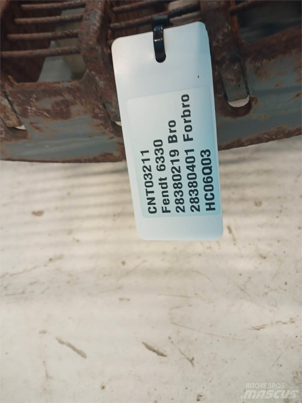 Fendt 6330 Combine harvester accessories