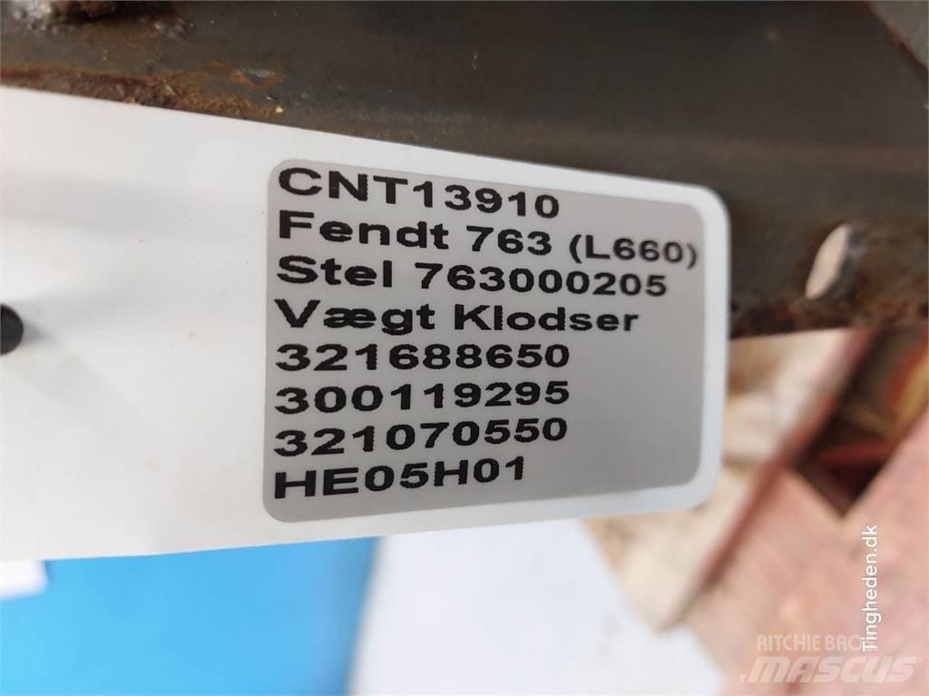 Fendt 763 Combine harvester accessories