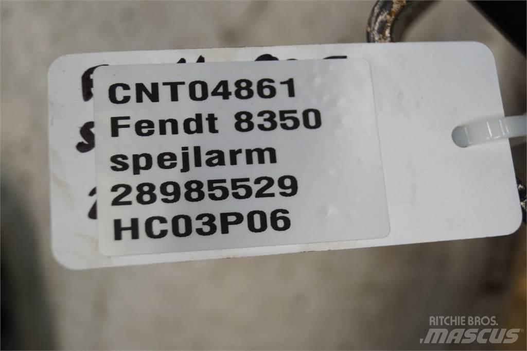 Fendt 8350 Cabins and interior