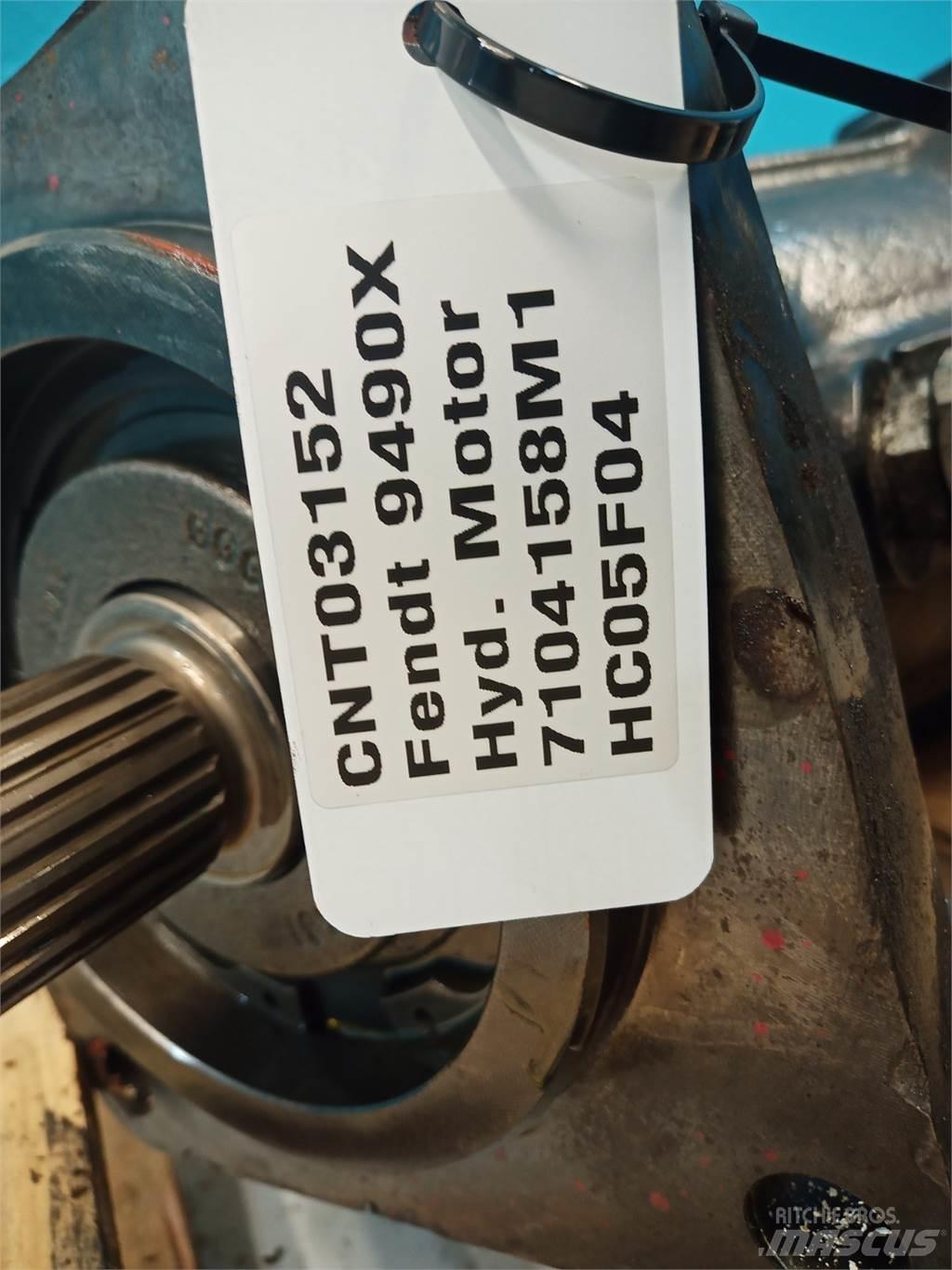 Fendt 9490X Hydraulics
