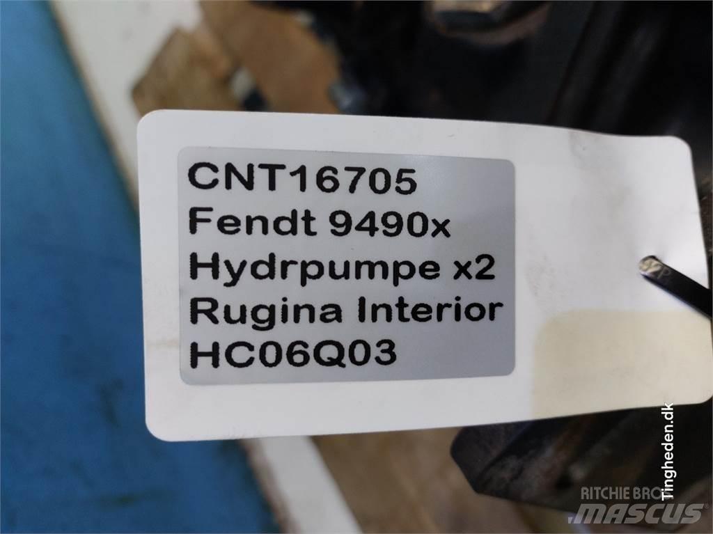 Fendt 9490X Hydraulics