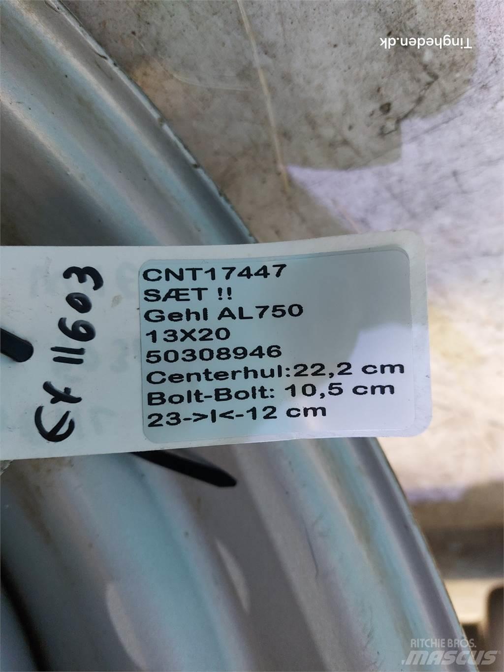 Gehl 20 13x20 Tyres, wheels and rims