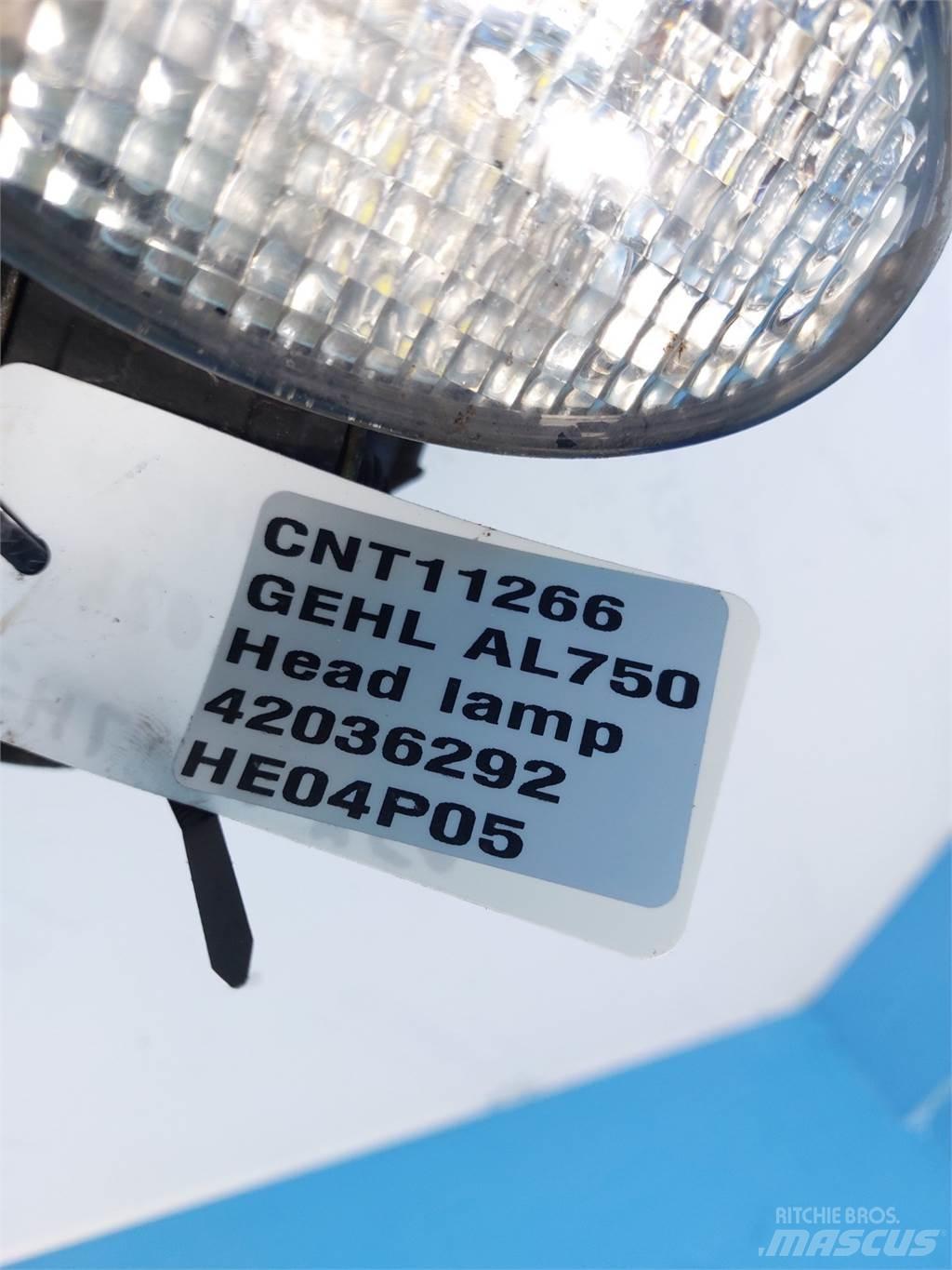 Gehl AL750 Electronics