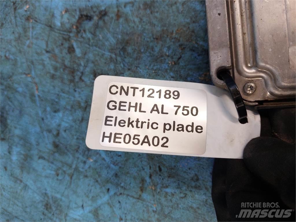 Gehl AL750 Electronics