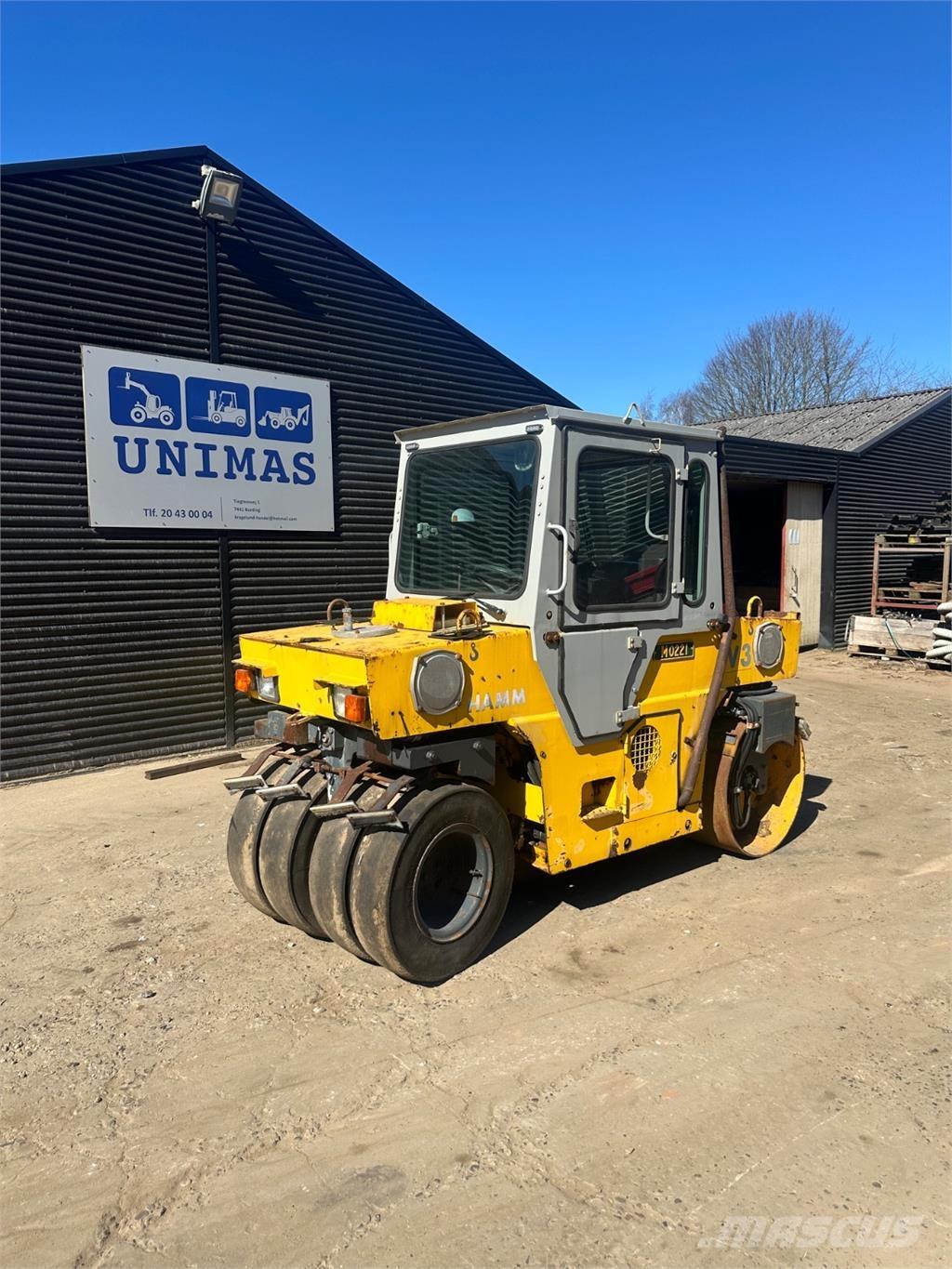 Hamm DW3 tromle Twin drum rollers