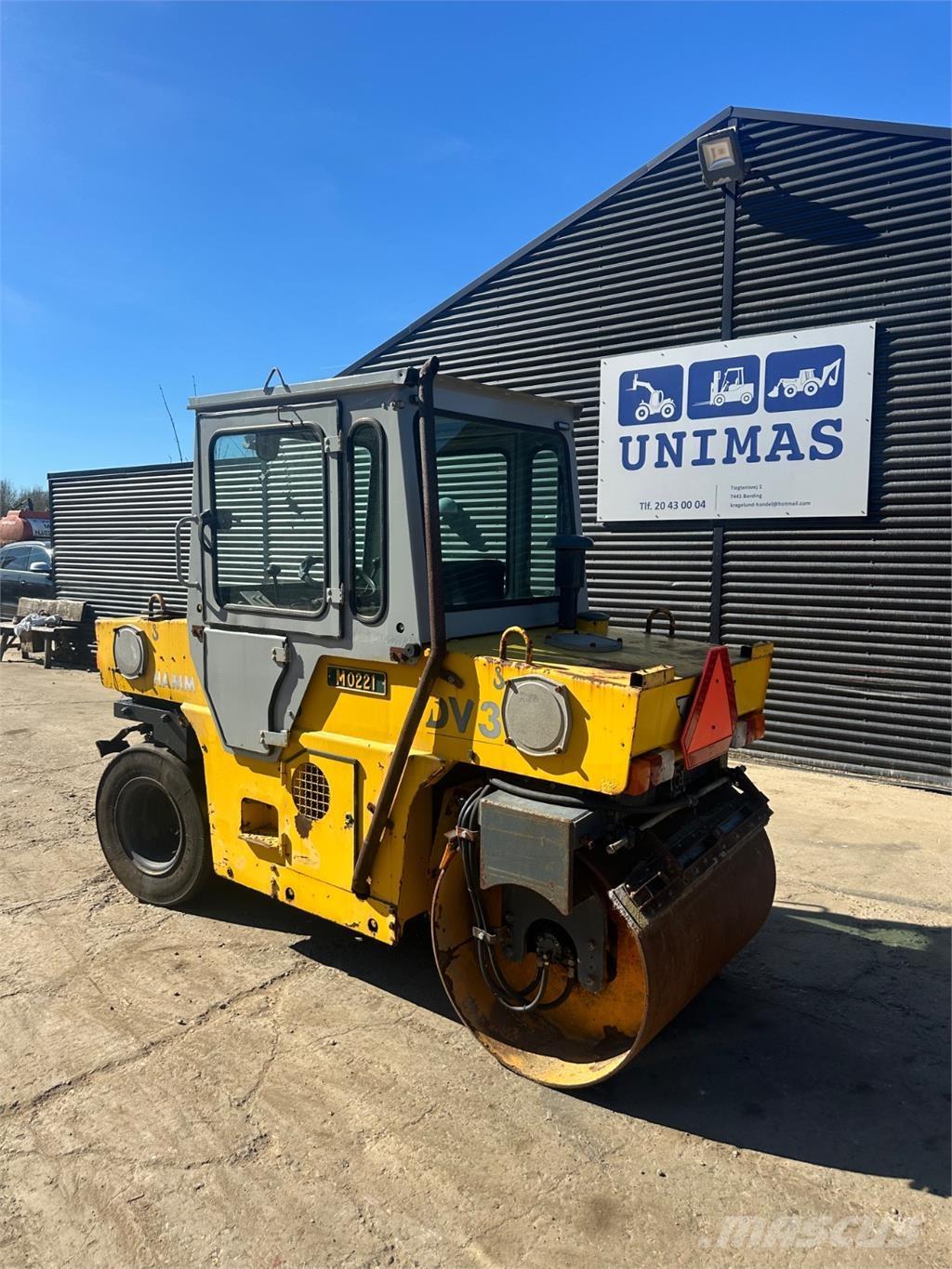 Hamm DW3 tromle Twin drum rollers