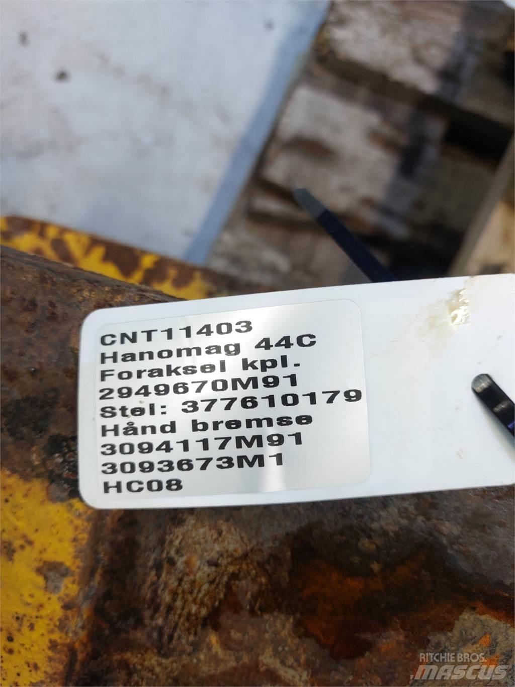  Hannonag 44C Axles