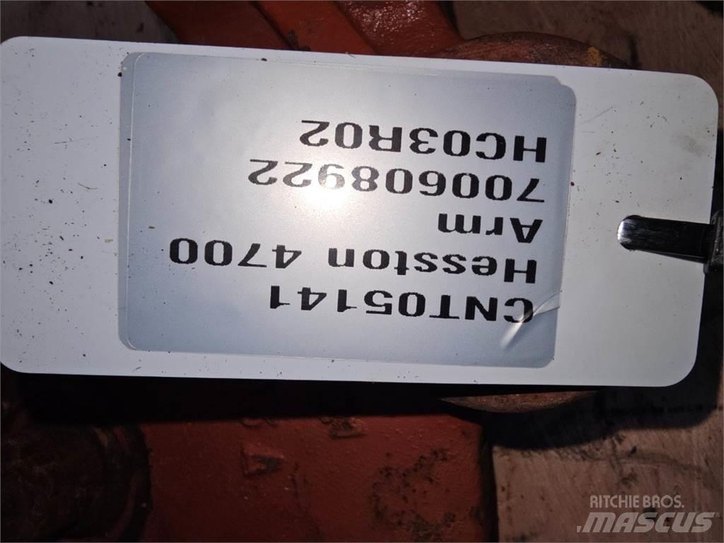Hesston 4700 Bale clamps