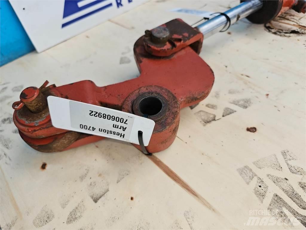 Hesston 4700 Bale clamps