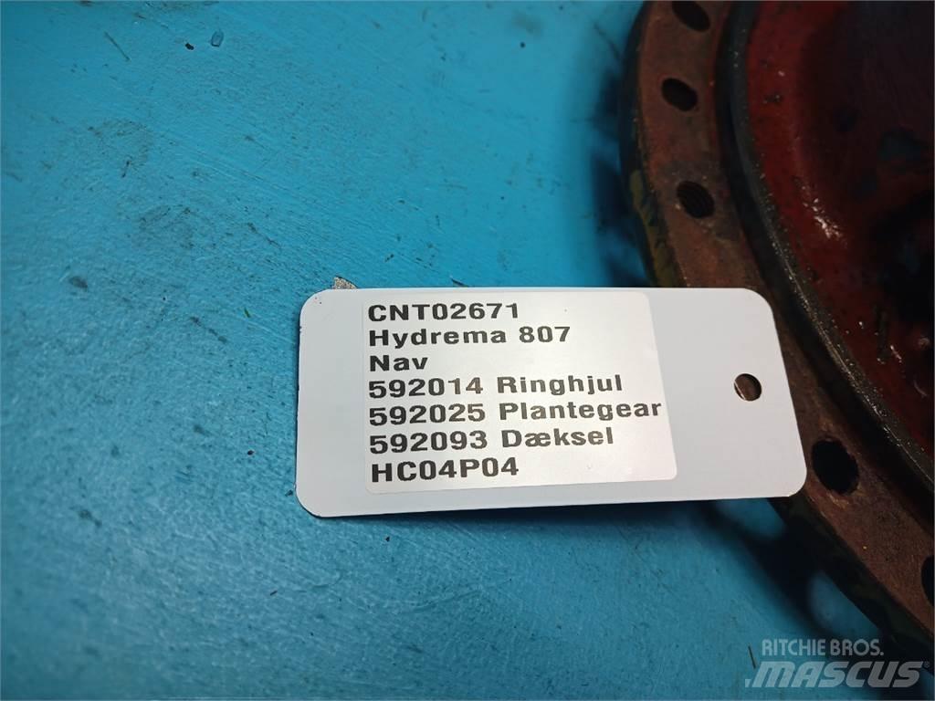 Hydrema 807 Axles