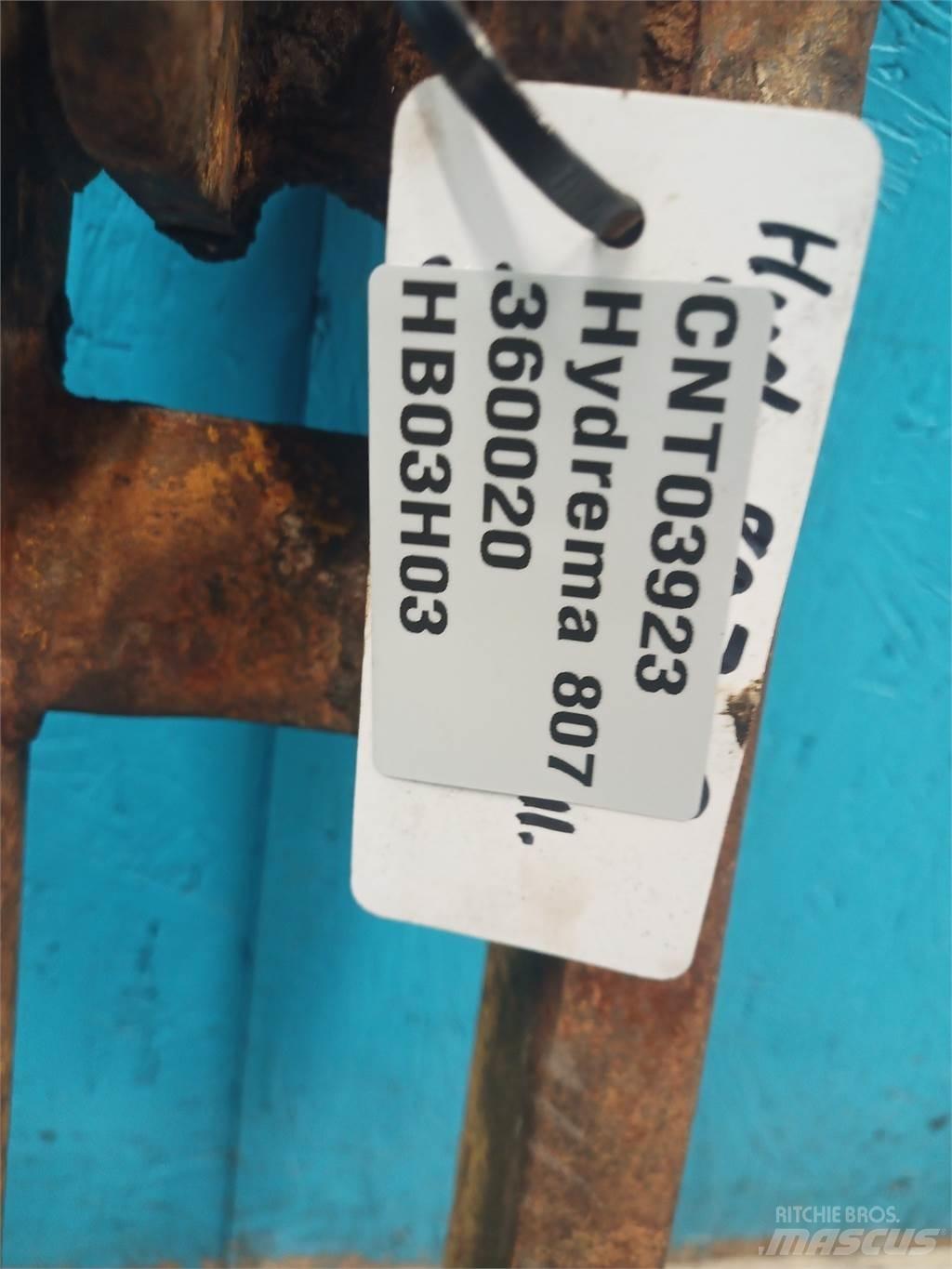 Hydrema 807 Backhoes