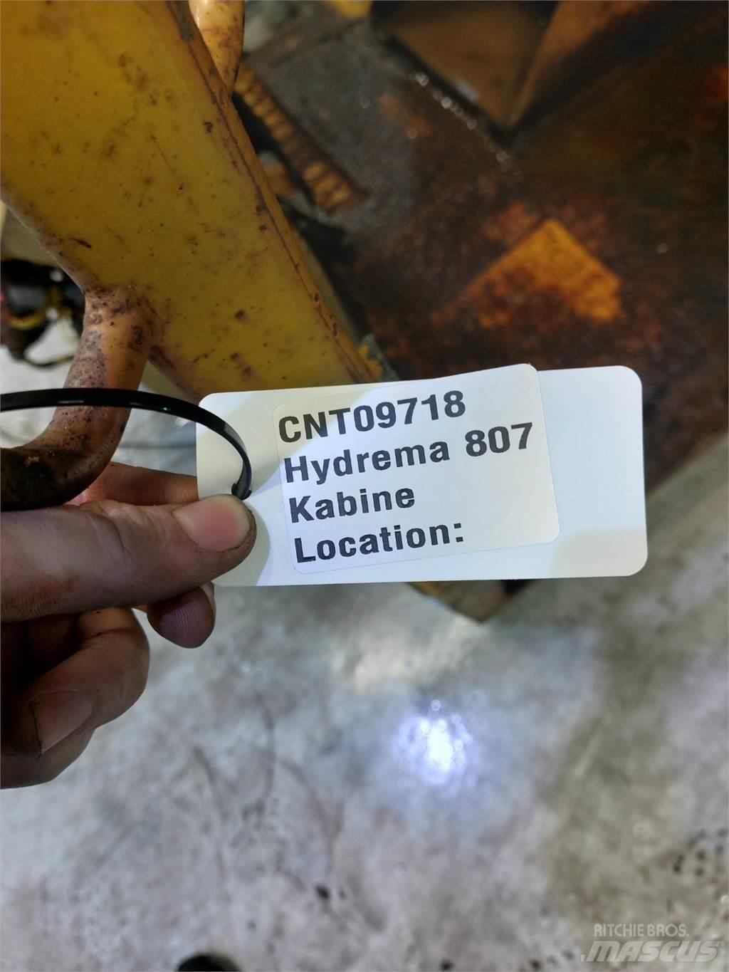Hydrema 807 Cabins and interior