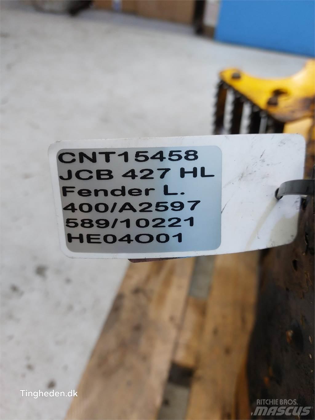 JCB 427 HL Screening buckets