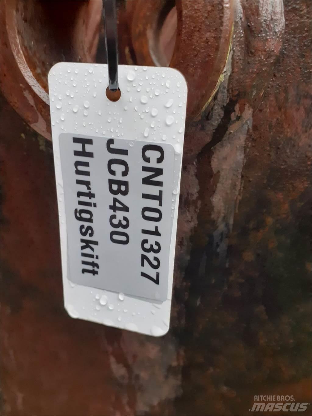 JCB 430 Quick connectors