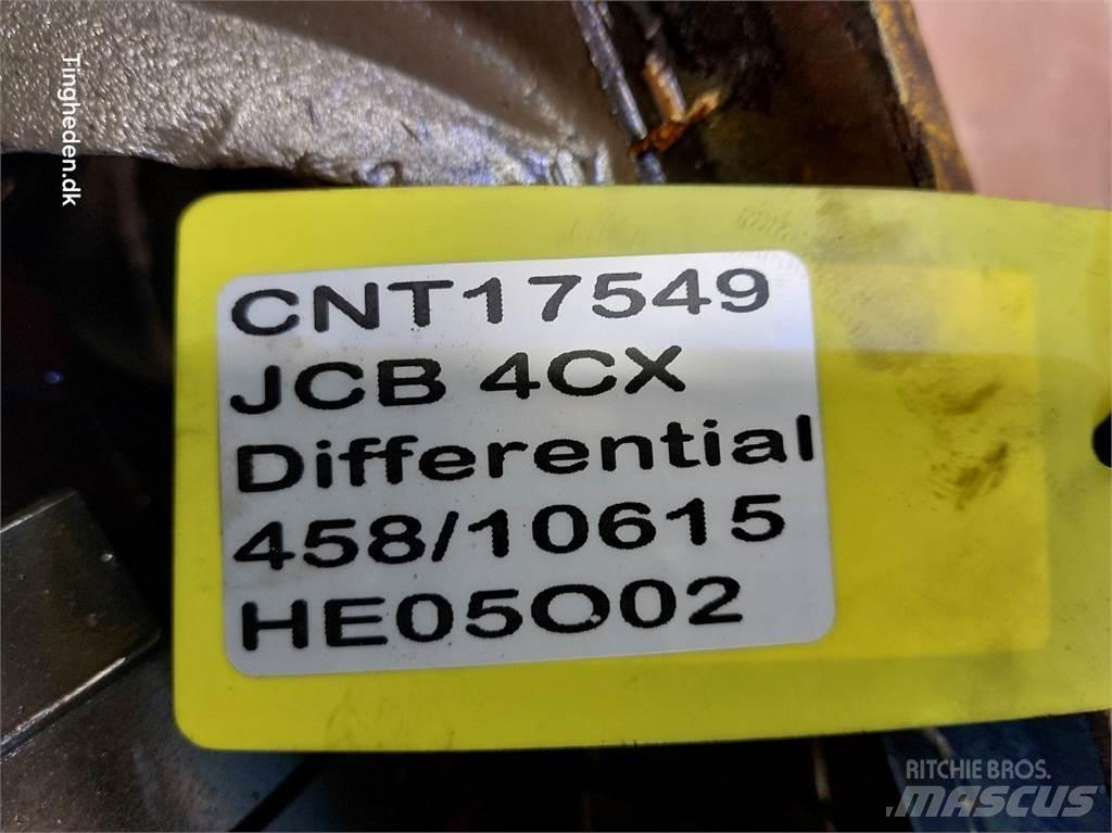 JCB 4CX Axles