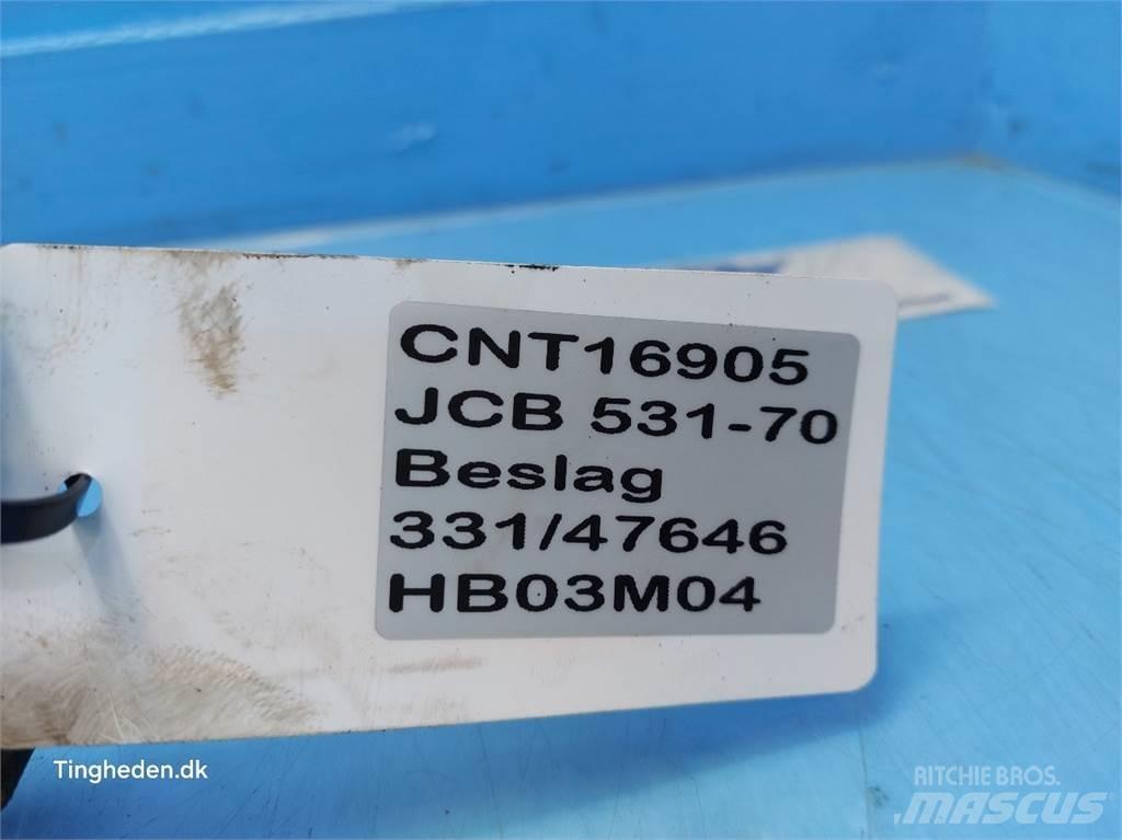 JCB 531-70 Screening buckets