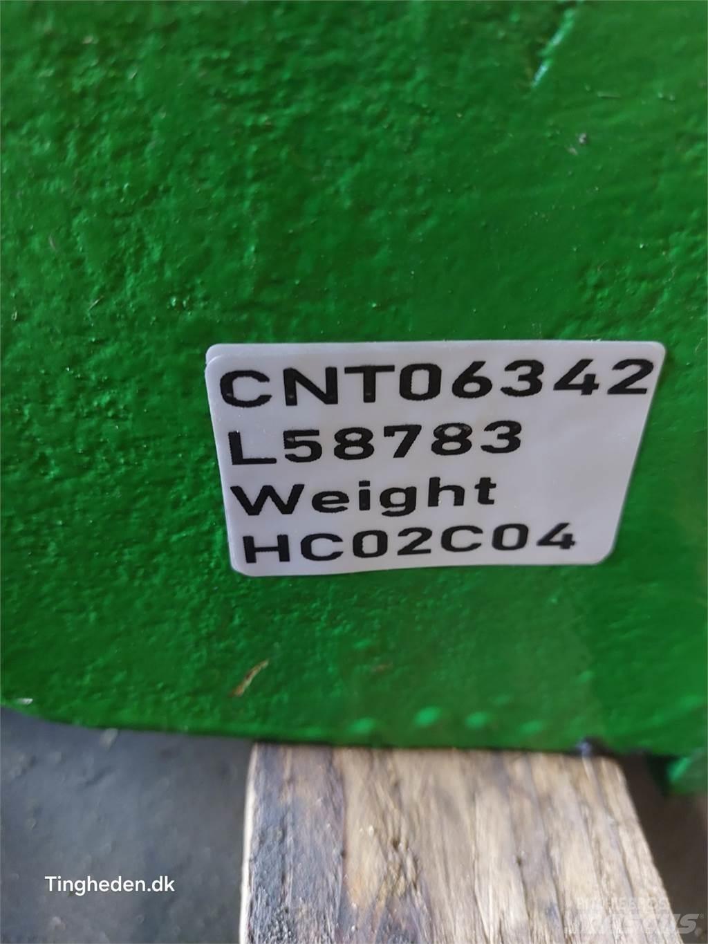 John Deere 1850 Front weights