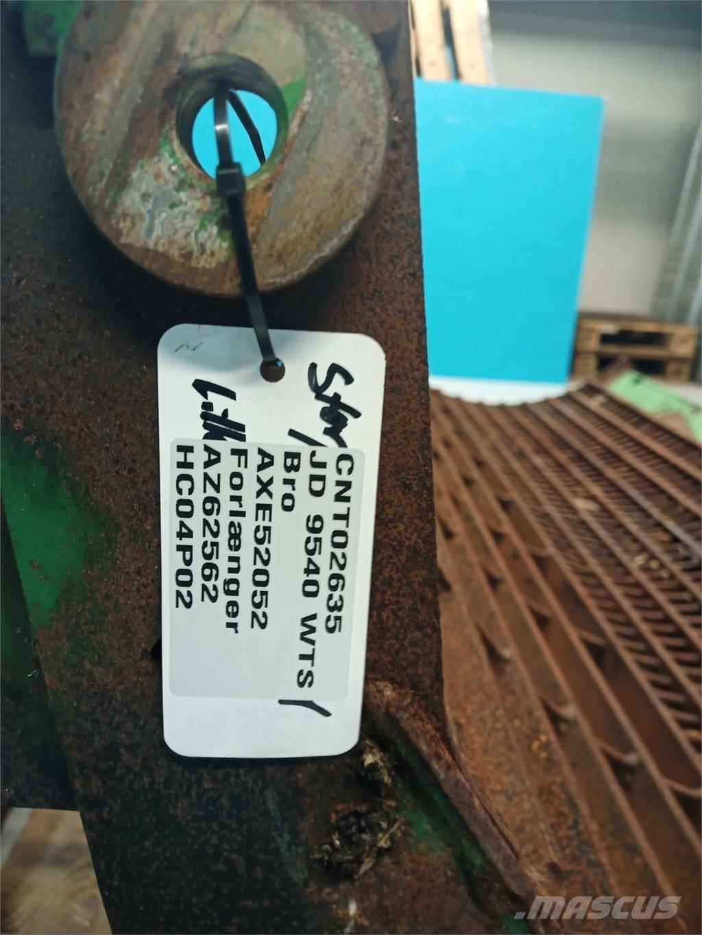 John Deere 9540 Combine harvester accessories