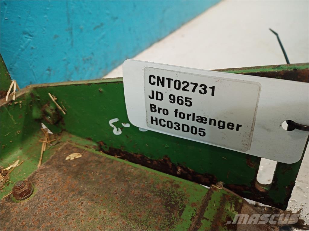 John Deere 965 Combine harvester accessories