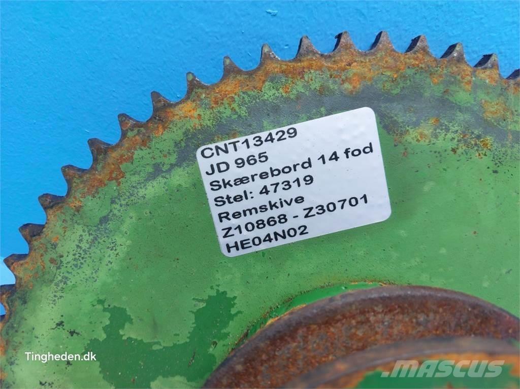 John Deere 965 Combine harvester accessories