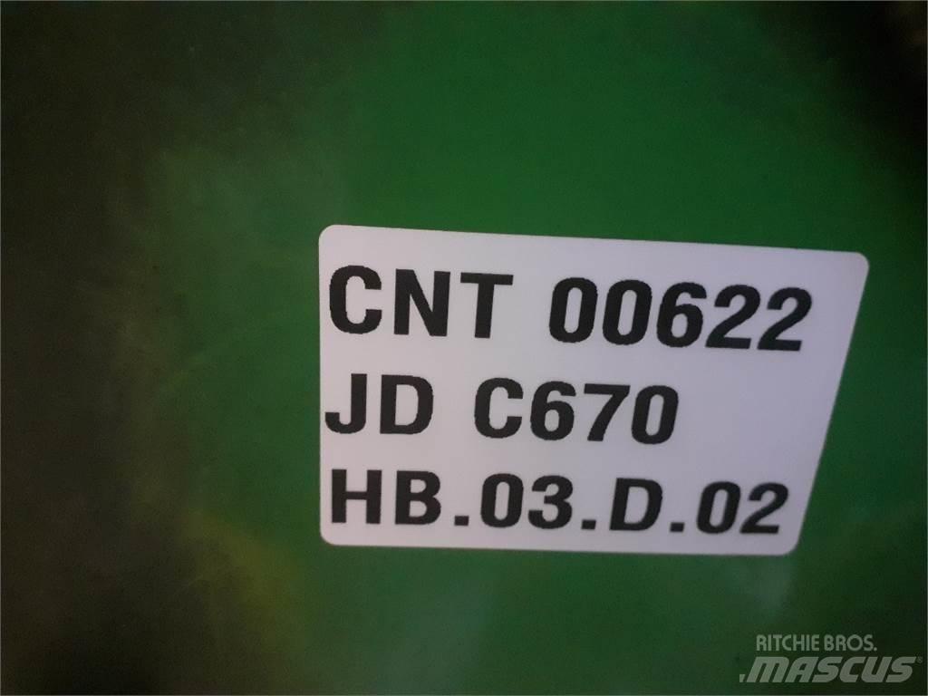 John Deere C670 Combine harvester accessories