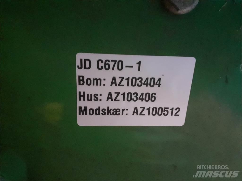 John Deere C670 Combine harvester accessories