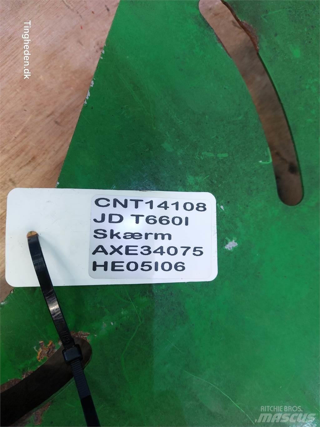 John Deere T660I Combine harvester accessories