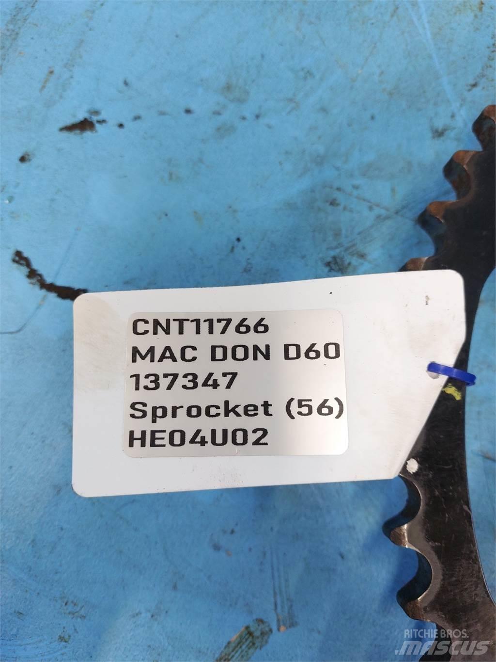 MacDon D60 Combine harvester accessories