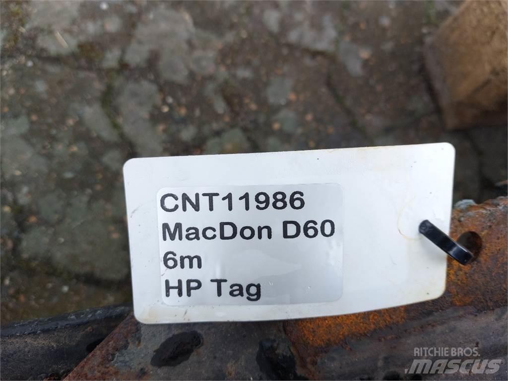 MacDon D60 Combine harvester accessories