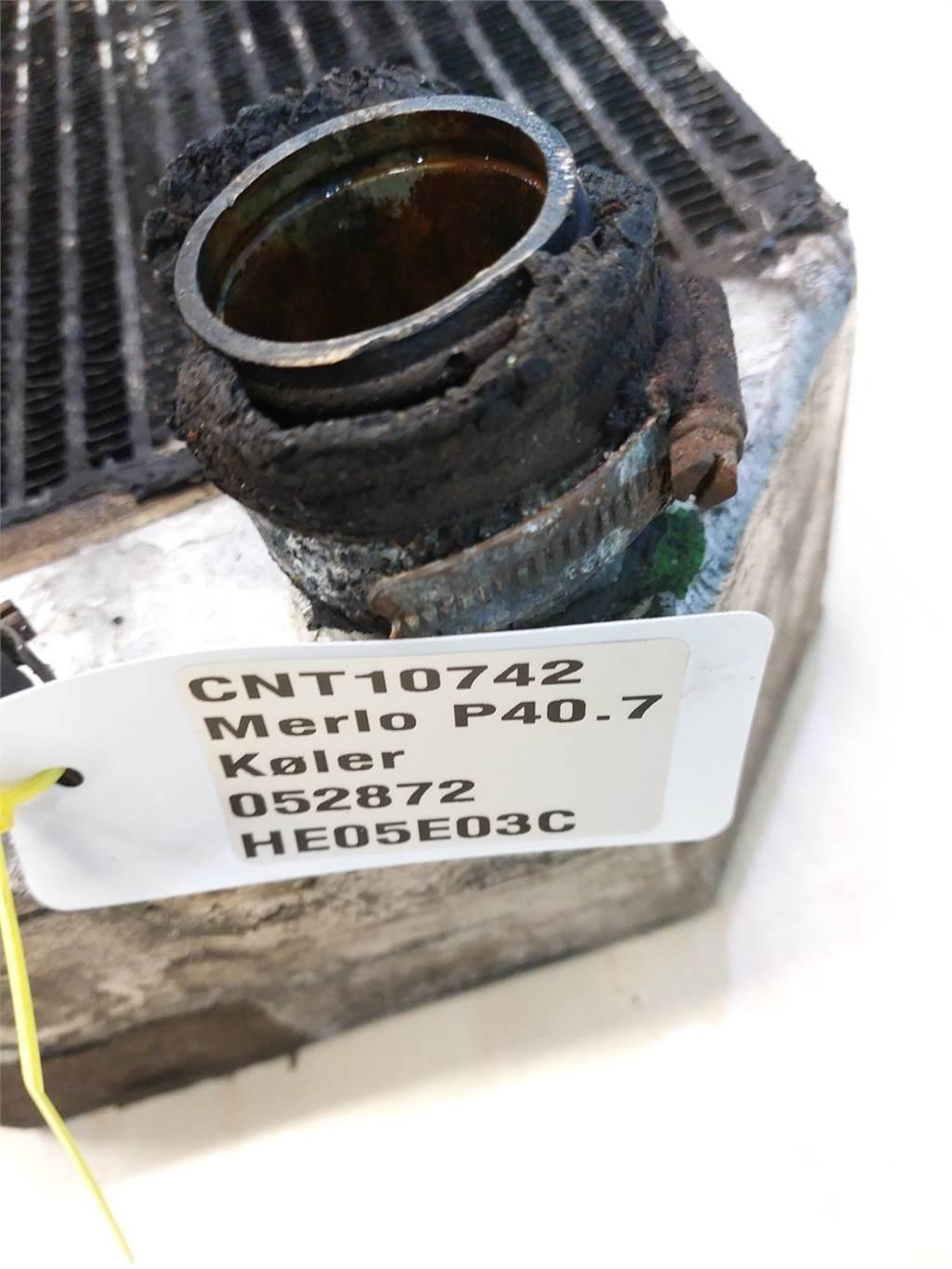 Merlo P40.7 Radiators