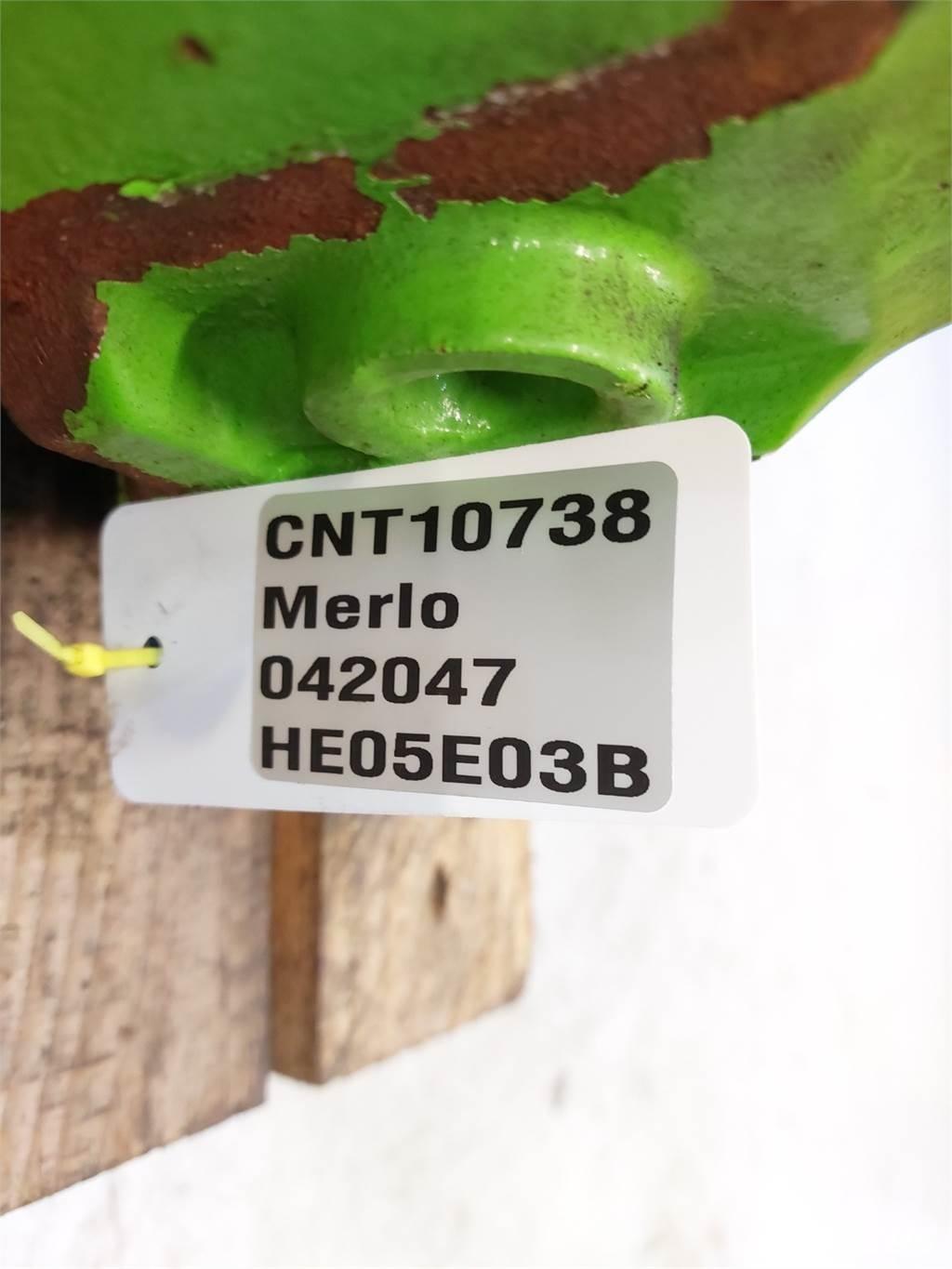 Merlo P41.7 Axles