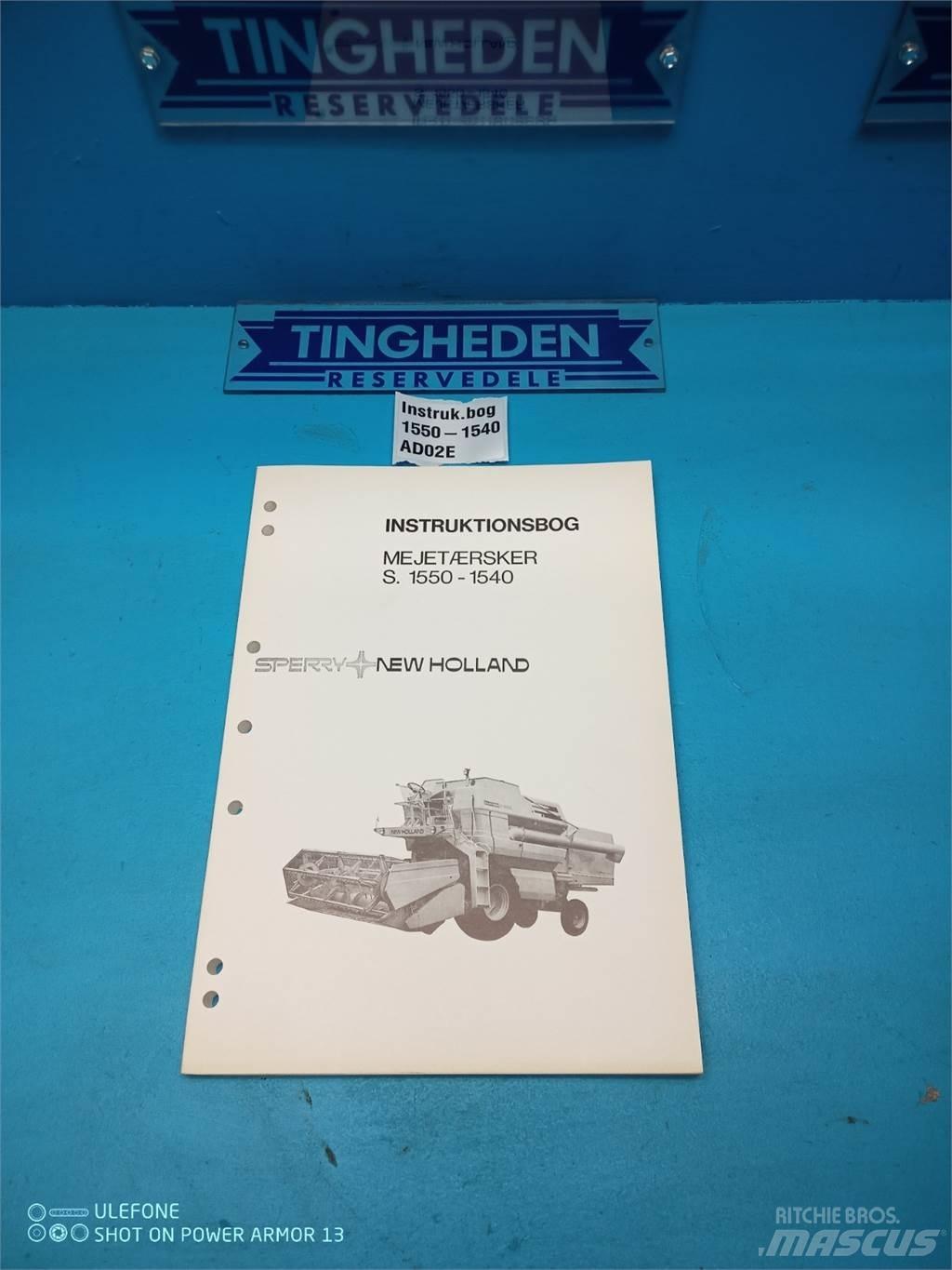 New Holland 1550 Farm machinery