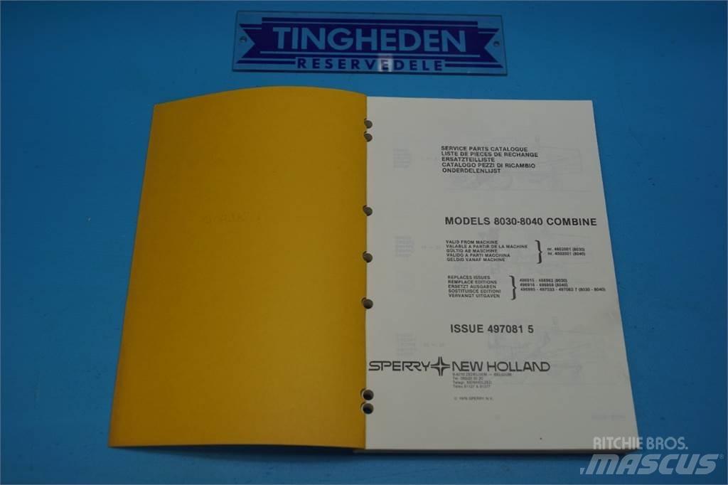 New Holland 8040 Farm machinery
